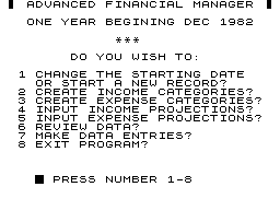 Advanced Budget Manager screenshot