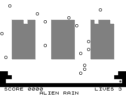 Alien Rain screenshot