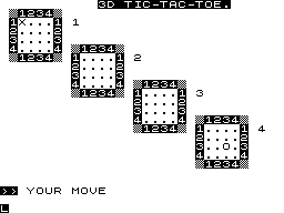 3D Tic-Tac-Toe screenshot