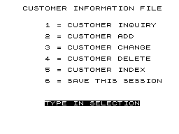 Customer Credit screenshot
