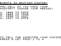 Events in British History screenshot