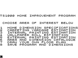 The Home Improvement Planner screenshot