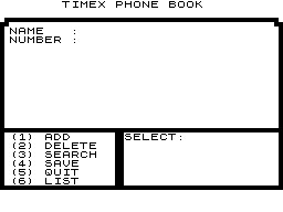 Phone Book screenshot
