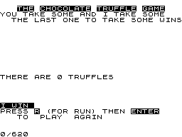 Chocolate Truffles screenshot