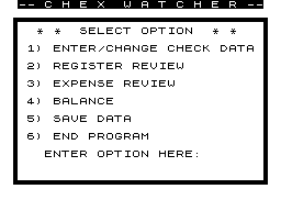 Chex Watcher screenshot