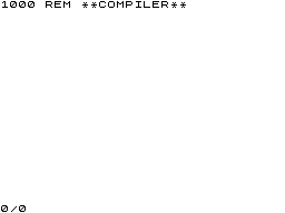 ZX Compiler screenshot