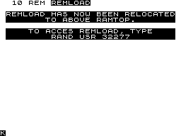 REM-Load screenshot