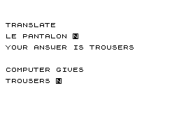 Tutor (French) screenshot